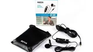 Boya BY-M1 Lavalier Microphone Unboxing & Sound Test - GEO TECH