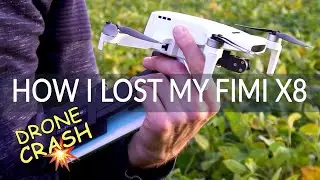 How to find losted drone Fimi x8 mini? Drone crash near the old Ukrainian castle