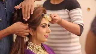 पंजाबी दुल्हन की गेटिंग ready की खुबसूरत Raw विडियो || Getting ready of Punjabi bride
