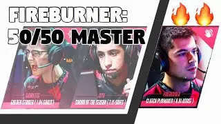 GREATEST 50/50 IN THE HISTORY OF ROCKET LEAGUE!!! | Ft. Fireburner