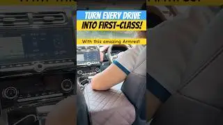 Neodrift ArmEase Pro | Best Car Armrest Cushion with Storage & Comfort Upgrade for Long Drives