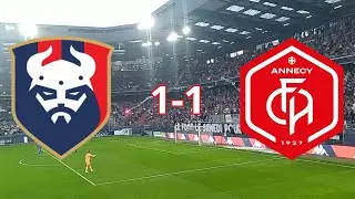 R&Eacute;SUM&Eacute; SM CAEN🔴🔵-🔴⚪ FC ANNECY (SMC-FCA) Ligue 2 BKT J3 2024-2025