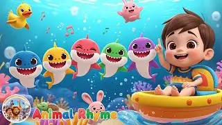 Five Little Sharks | Jack&rsquo;s Viral Shark Family | Finger Family Ocean Song