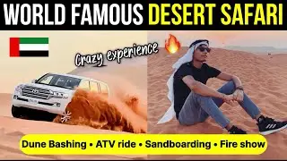 PREMIUM DESERT SAFARI in Dubai 2024 🐪 🇦🇪 | DON'T skip it at any cost | Full Details 🔥