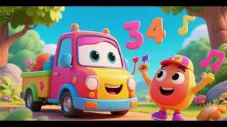 Mini Truck Counting Song Adventure | Numbers Song for Kids | Nursery Rhymes & Learning Songs