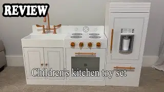 Teamson Kids Kitchen - Adorable! Honest Review Of This Kids Play Kitchen!