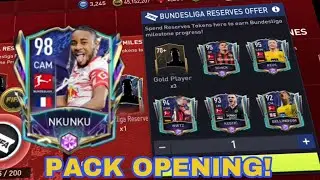 3x TOTS PACKED! HUGE BUNDESLIGA TOTS PACK OPENING IN FIFA MOBILE 22!