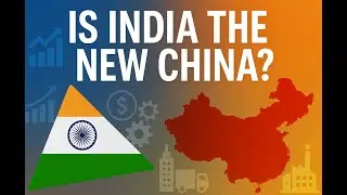 Is India the New China? (Global Manufacturing Shift Explained) #india #china #tariffs #trump