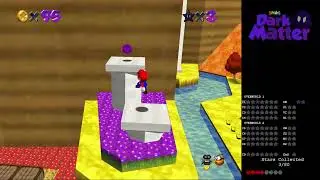 SM64 Dark Matter #01 ⭐ Overworld 1 Stars + Course 1: Buttercup Hills