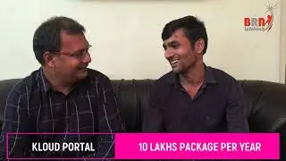 10 Lakhs Package | KloudPortal | Shiva (B TECH - 2017)