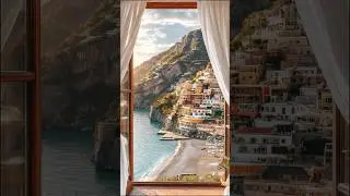 Amalfi Coast Travel VLOG 🇮🇹 Aesthetic Italy Trip (4K) Relaxing Mediterranean Vibes