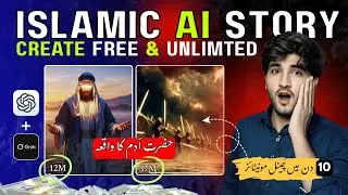 How to Create Islamic Videos Using AI | Full Step-by-Step Tutorial for Beginners 🔥
