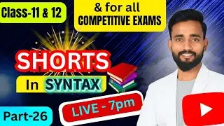 🔥Learn Syntax Fast: Use of Shorts#englishgrammar| by Vinay Sir 🔥💪