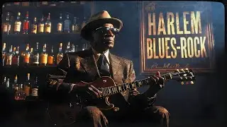 Harlem Blues Rock | Slow & Heavy Guitar Mix (1960s Vibe)