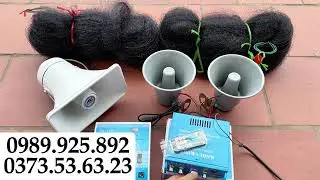 Loa bẫy chim đ&ecirc;m gi&aacute; rẻ,&Acirc;m ly, loa Toa Indonesia ch&iacute;nh h&atilde;ng, lưới rẽ giun, lưới tổng hợp