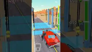 High Speed Car Crash Challenge 🚗💥 #shortsfeed #shortgame #shorts #viral #gameplay
