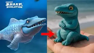 HUNGRY SHARK EVOLUTION ALL TINY SHARK VERSION