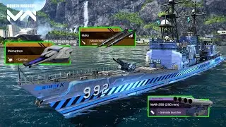 Most Dedlist American Destroyer 🔥- USS Fletcher ☠️- modern warships 