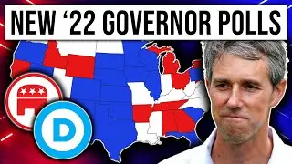 Analysis Of New 2022 Governor Polls + Map Projection | 2022 Election Analysis