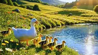 Five Little duck Song For Kids | 3D Animated Nursery Rhyme | Kids Songs & Rhymes
