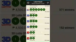 9pm lotto result today September 28,2025 all draw result#shortvideo #lottoresulttoday