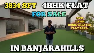 Luxurious 4Bhk Flat For Sale In Banjarahill Near Tv9 | Shivaram Properties
