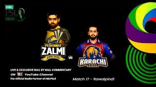 FM1062 LIVE | HBL PSL 8 2023 Match 17 | PZ vs KK | LIVE CRICKET COMMENTARY | Mar, 1st 2023