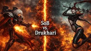 Toasting Elves in 4K | Thentox (Adepta Sororitas) vs. Tarnished1 (Drukhari) WH40k: Gladius – RoW 1v1