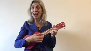 Vader Jacob met het C-akkoord op ukelele (les 3)