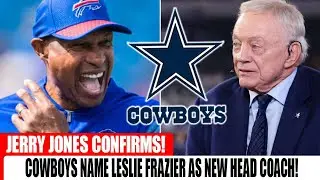 BREAKING: Cowboys Officially Name Leslie Frazier Head Coach | Jerry Jones Confirms Move