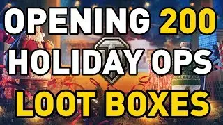 Opening 200 Loot Crates in World of Tanks Holiday Ops 2019