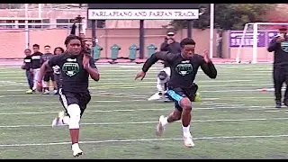 🔥🔥  Jaden McBurrows of Miami wins the UTR Straight Baller Camp (Los Angeles) - Fastest Man Race