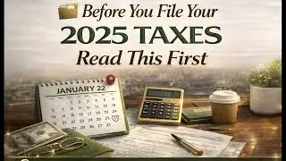 Before You File Your 2025 Taxes &mdash; Do This First