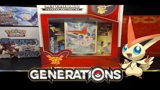 САМОЕ ЛУЧШЕЕ &mdash; 3 EX PULL &mdash; КОРОБКА ДЛЯ КОЛЛЕКЦИИ VICTINI MTHICAL &mdash; POKEMON UNWRAPPED OT