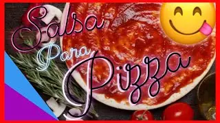 C&oacute;mo Hacer SALSA para PIZZA 🍕 👨&zwj;🍳 / Salsa de Tomates🍅(Vegano) 2019!!! By Eduardo Andarcia
