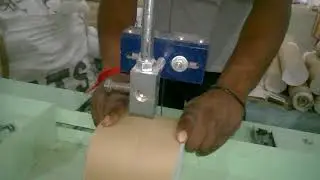 ABSORBENT COTTON AND GAUZE ROLL CUTTING MACHINE BY AMARNAATHH COIMBATORE 7708923666