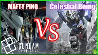 Purple White CB Vs Red Blue Mafty Ping | Gundam Card Game