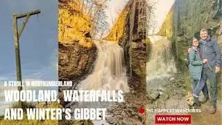 A stroll in Northumberland. Woodland, Waterfalls and Winter's Gibbet