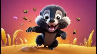 Ratel Claws Go Dig Dig Dig | English Nursery Rhyme | Kids Songs | Baby Music