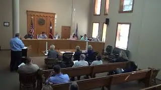 Titus County Texas Commissioners' Court Special Meeting held September 26, 2022