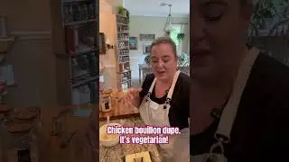 Chicken bouillon dupe that&rsquo;s actually vegetarian! #vegetarianbouillon #chickenbouillonrecipe #dupe