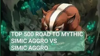 Road to Mythic from TOP 500 Player | Simic Aggro vs Simic Aggro | Standard | Platinum Rank