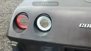 corvette c3 custom tail lights eu standard