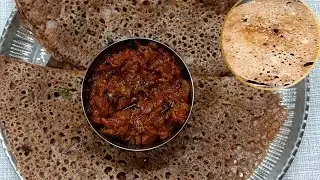 🔥आरोग्यदायी असा रागि /नाचणी डोसा रेसिपी/ Ragi Dosa recipe 💯