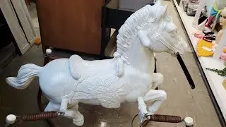 Rocking Horse Transformation/ Dixie Belle Paint/ Part 1