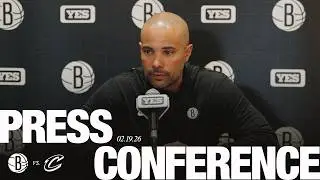 Jordi Fern&aacute;ndez Postgame Press Conference At Cavaliers