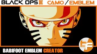 Black Ops 3 Emblem Tutorial #018 - Naruto Emblem #Babifoot