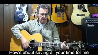 Hey Good Looking with Lyrics & Chords - Hank Williams  Cover  C41