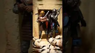 Star Wars The Mandalorian and The Armorer (Black Series Photography) Mando Monday