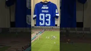 Goal Federico Barba saat melawan Borneo FC...